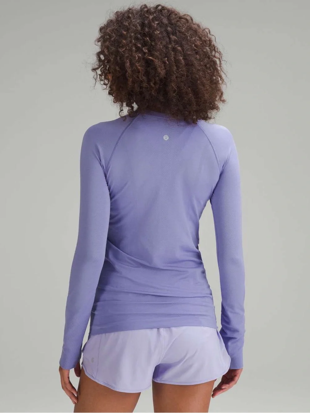 Lululemon Women’s Swiftly Tech Long-Sleeve Shirt 2.0 Dark Lavender Size 2 Yoga